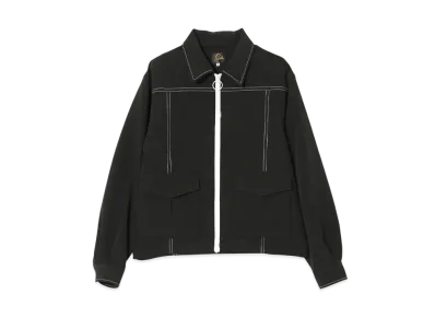 NEEDLES Stitched Sport Jacket - Poly Light Double Cloth "Black"