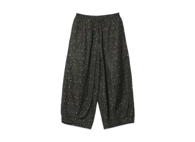 NEEDLES H.D. Pant - PE/C Jacquard Cloth "Green"