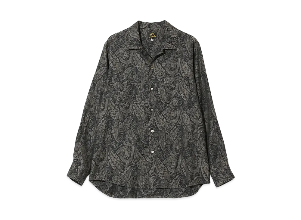 NEEDLES One-Up Shirt - PE/C Jacquard Cloth "Gray"