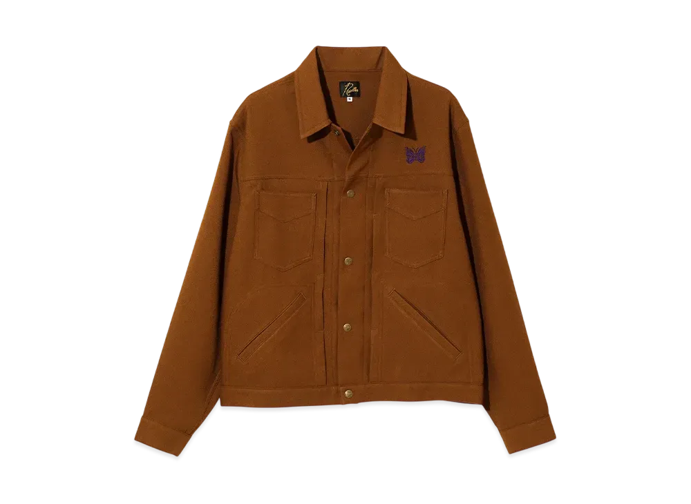NEEDLES Penny Jean Jacket - Poly Twill "Brown"