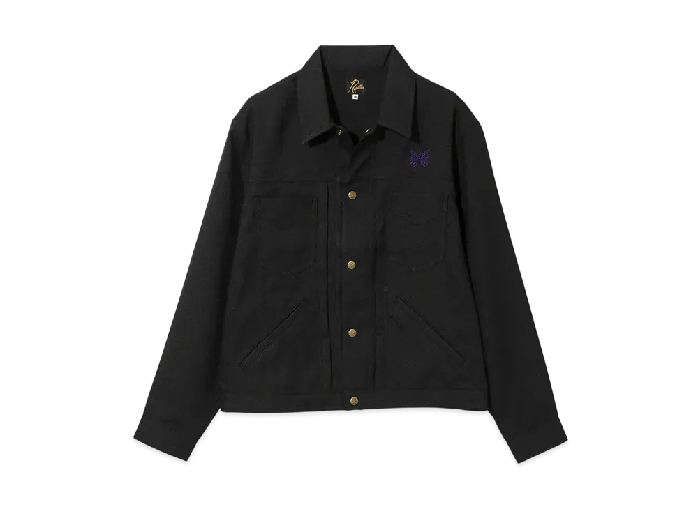 NEEDLES Penny Jean Jacket - Poly Twill "Black"