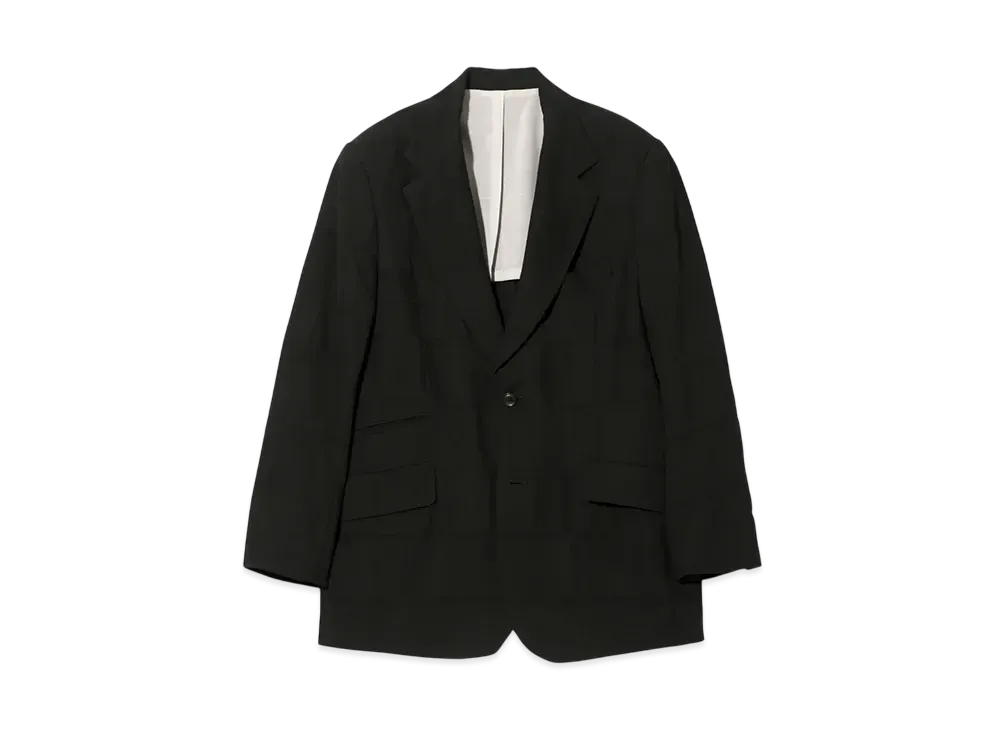 NEEDLES 2B Jacket - R/W Block Jq. "Black"