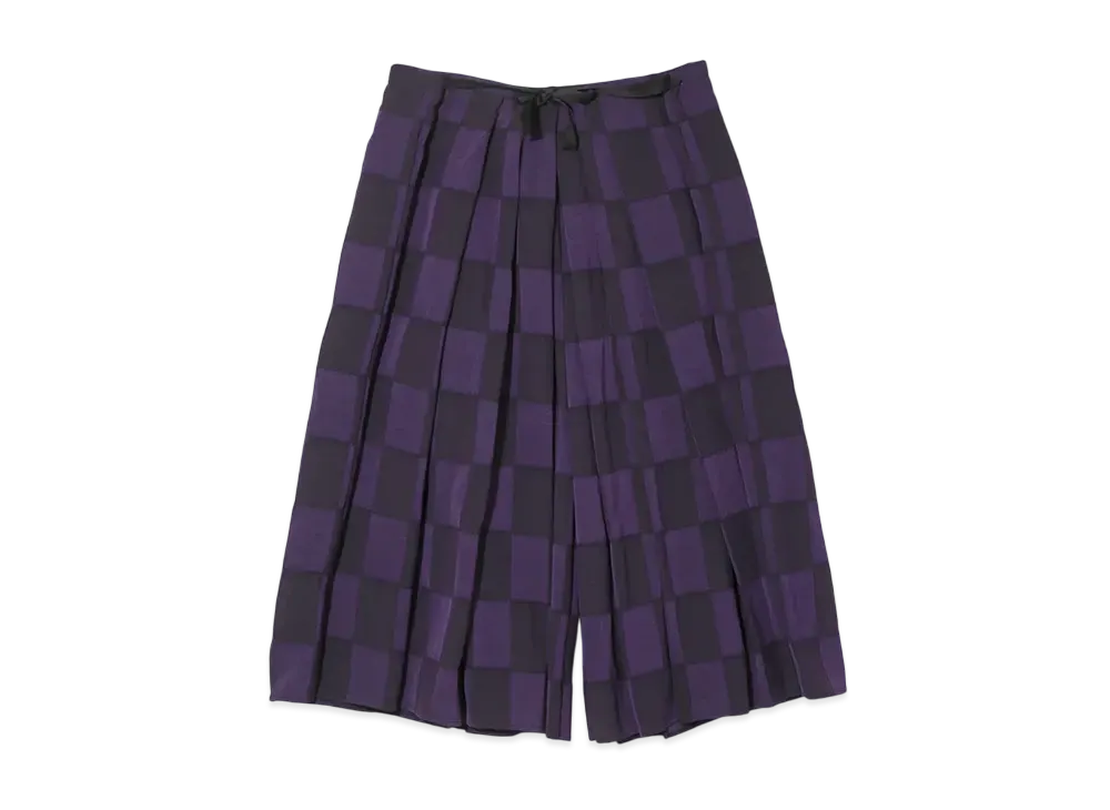 NEEDLES Hakama Pant - R/W Block Jq. "Purple"