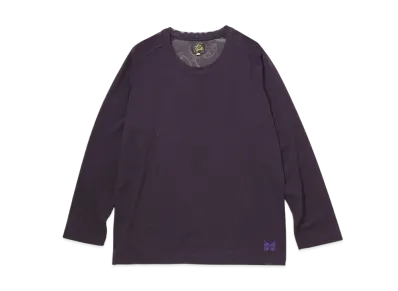 NEEDLES L/S U Neck Tee - Poly Mesh "Purple"