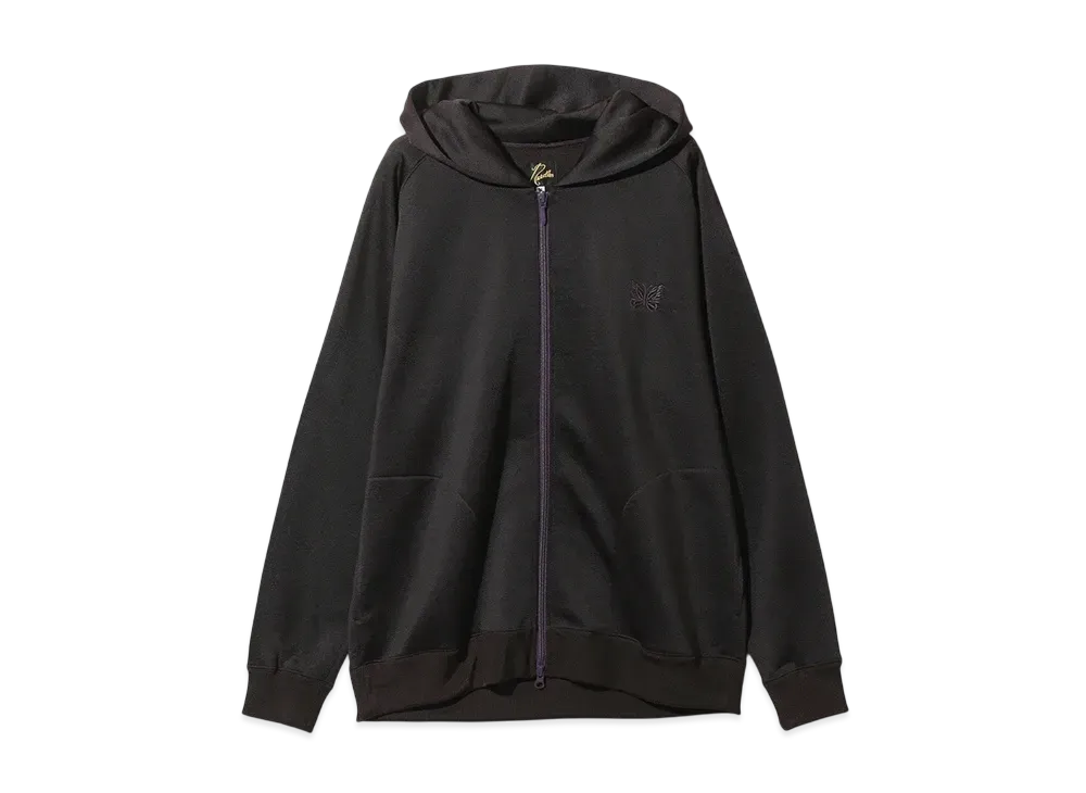 NEEDLES Zipped Hoody - Bright Jersey "Gray"