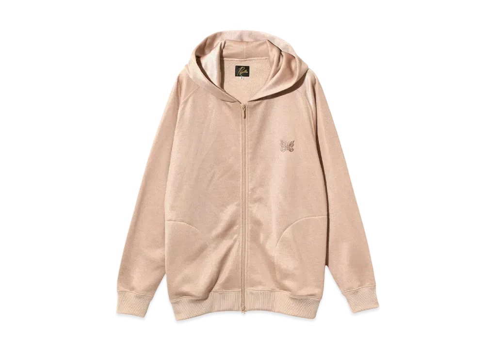NEEDLES Zipped Hoody - Bright Jersey "Pink"