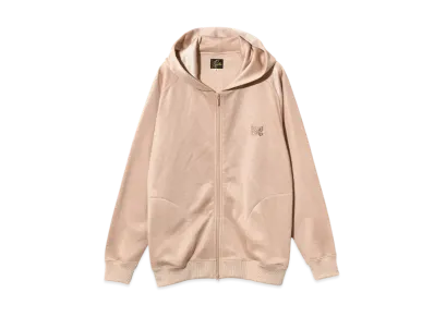 NEEDLES Zipped Hoody - Bright Jersey "Pink"