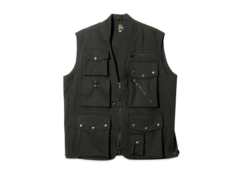 NEEDLES Field Vest - C/N Oxford "Black"