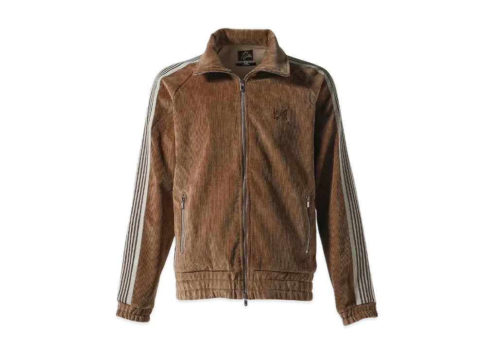 NEEDLES x NUBIAN Exclusive Track Jacket - Corduroy "LightBrown"