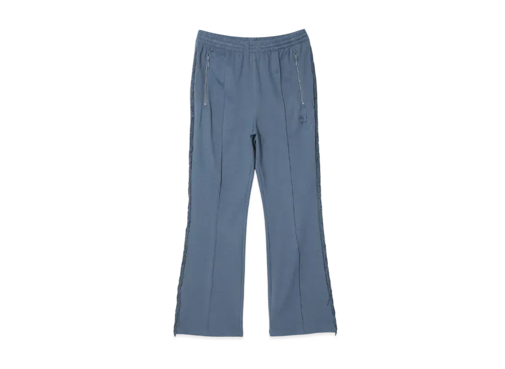 NEEDLES Fringe Boot-Cut Track Pant - Rayon Jersey "Blue"