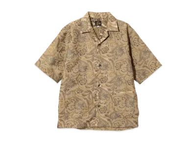 NEEDLES Cabana Shirt - Paisley Jacquard "Brown"