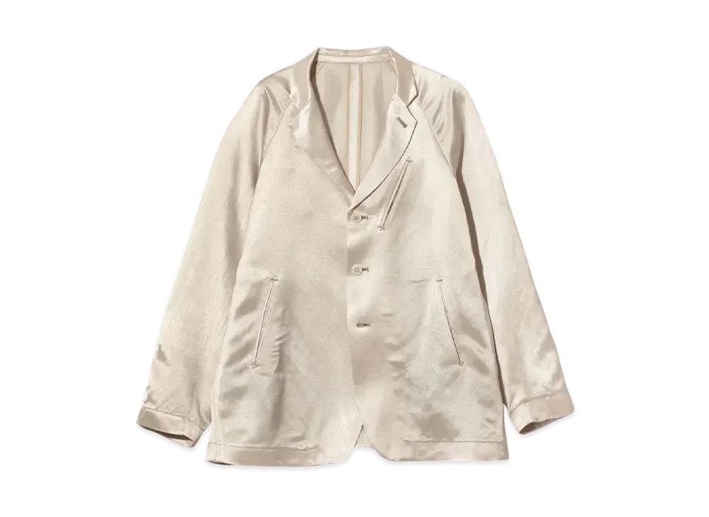 NEEDLES Raglan Jacket - Bright Kersey "White"