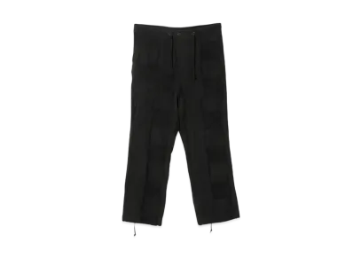 NEEDLES String Fatigue Pant - Ripstop Cut Jacquard "Black"