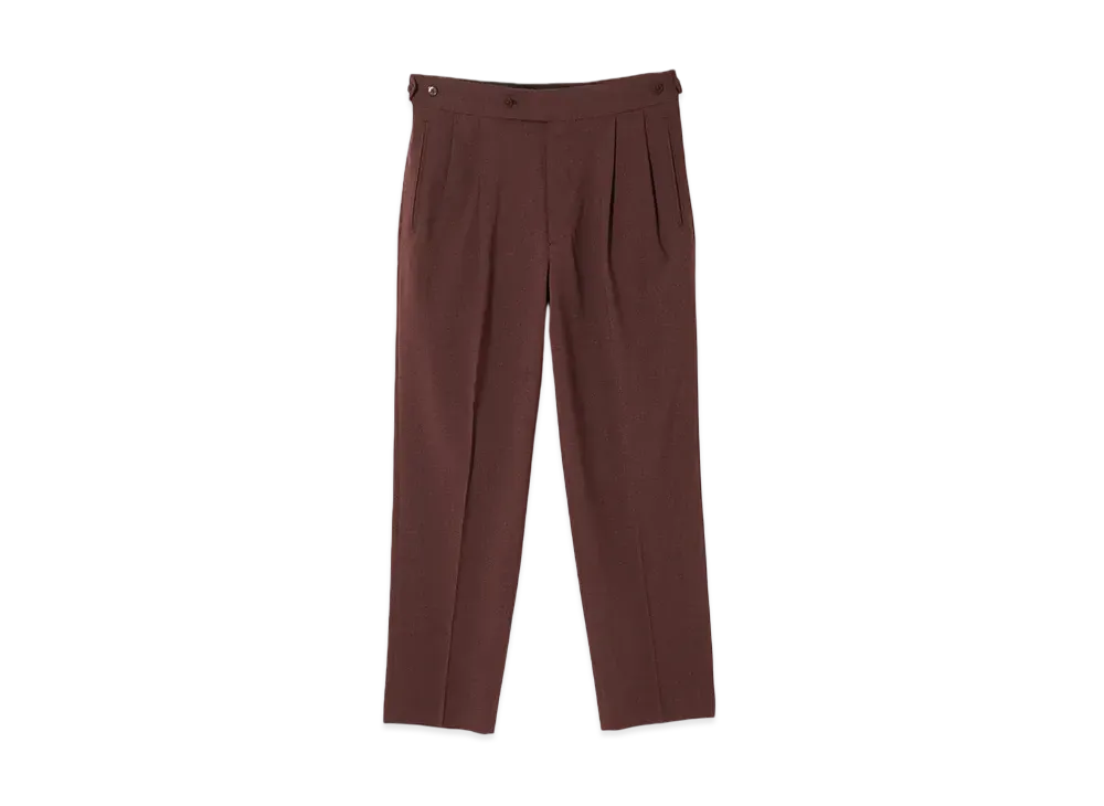 NEEDLES Tucked Side Tab Trouser - Poly Cloth "Purple"