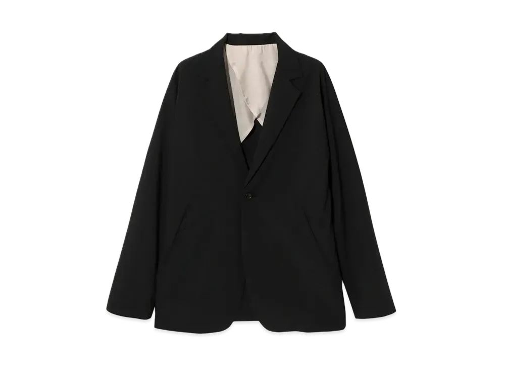 NEEDLES Miles Jacket - Poly Cloth "Black"