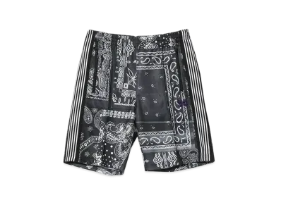 NEEDLES x MIYAGIHIDETAKA Track Short - Bandana Print "Black"