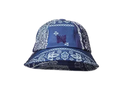 NEEDLES x MIYAGIHIDETAKA Bermuda Hat - Bandana Print "Blue"