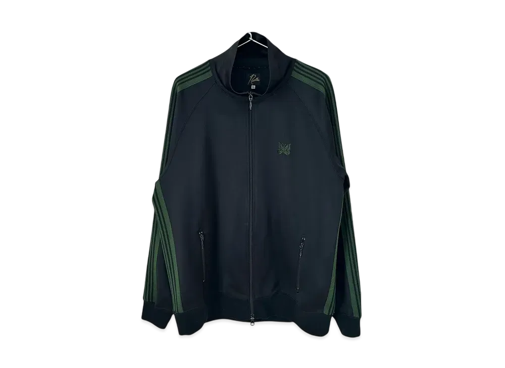NEEDLES Track Jacket "Black/Green"