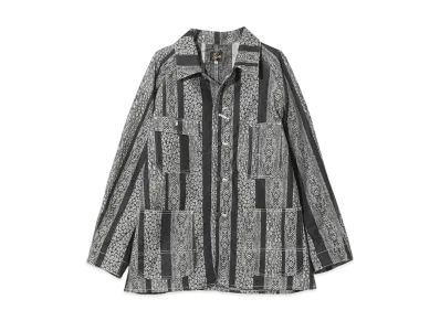 NEEDLES Coverall- 10oz Denim / Python Jacquard "Gray"