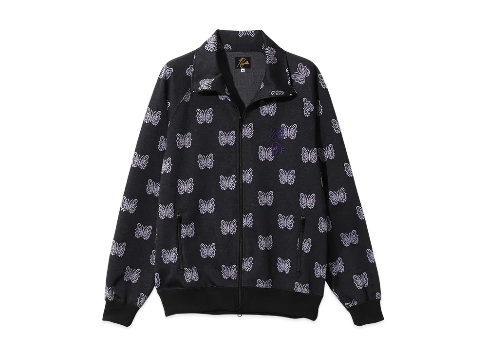 NEEDLES x KAE TANAKA Track Jacket Poly Jacquard "Black"