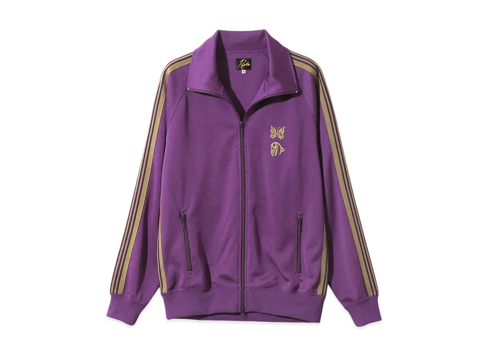 NEEDLES x KAE TANAKA Track Jacket Poly Smooth "Purple"