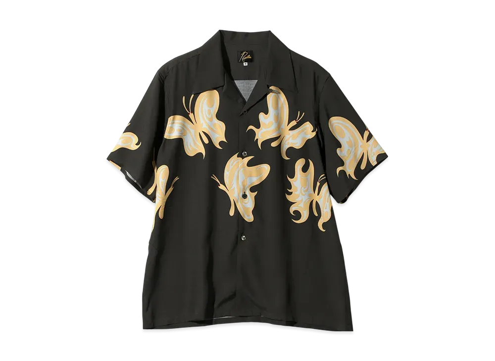 NEEDLES x KAE TANAKA S/S One-Up Shirt KT Papillon "Black"