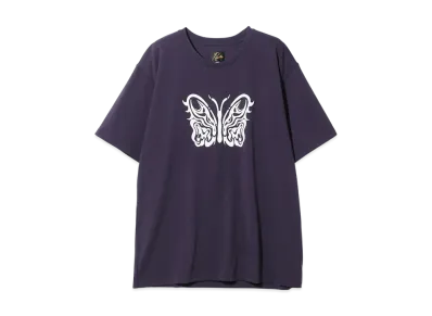 NEEDLES x KAE TANAKA S/S Crew Neck Tee Poly Jersey KT Papillon "Purple"