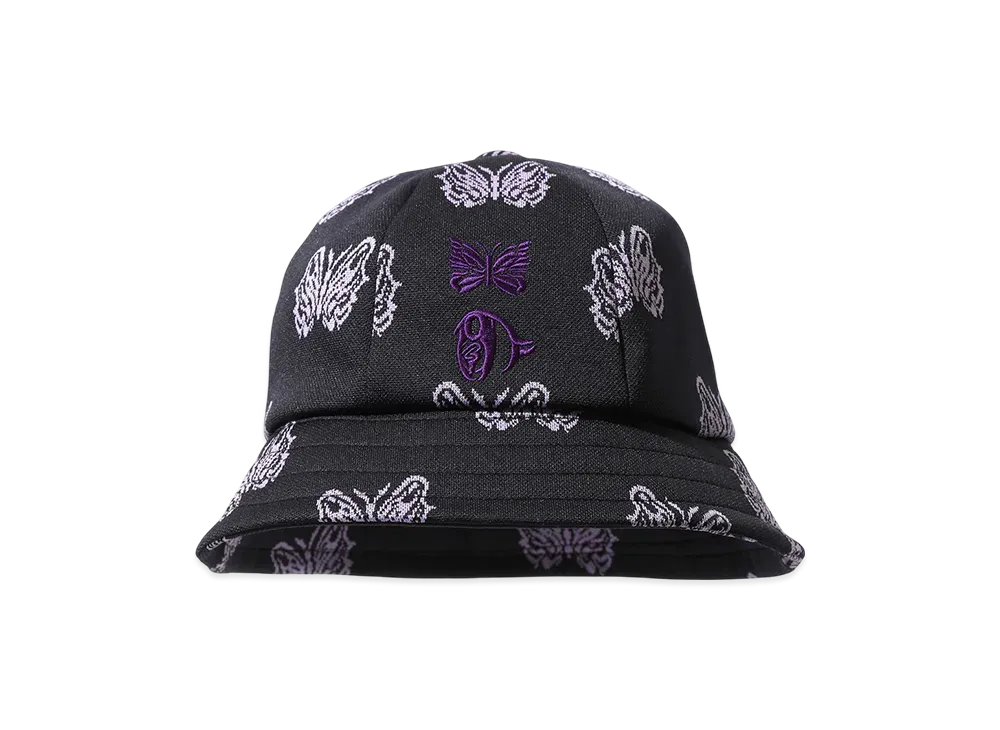 NEEDLES x KAE TANAKA Bermuda Hat Poly Jacquard "Black"