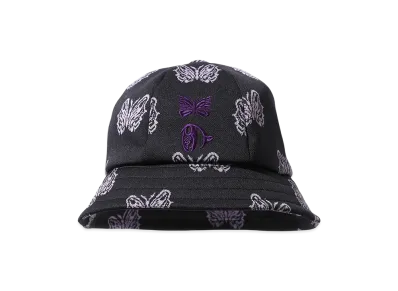 NEEDLES x KAE TANAKA Bermuda Hat Poly Jacquard "Black"