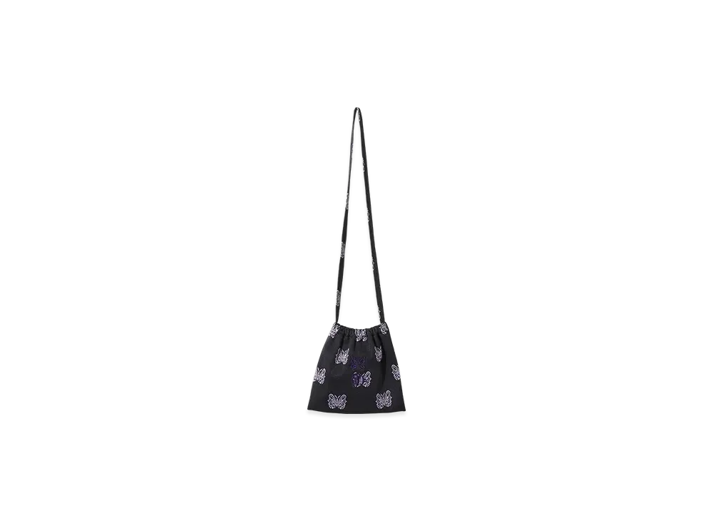 NEEDLES x KAE TANAKA Elastic Pochette Poly Jacquard "Black"