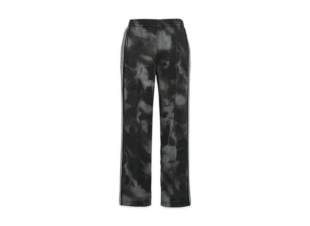NEEDLES x STUDIOUS Exclusive Track Pant - Poly Smooth - Printed Tie Dye "Black"