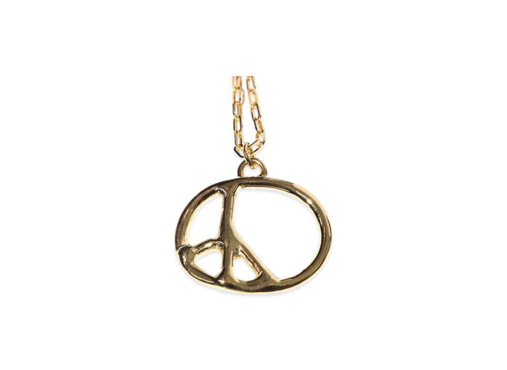 NEEDLES Peace Pendant - Gold Plate "Gold"