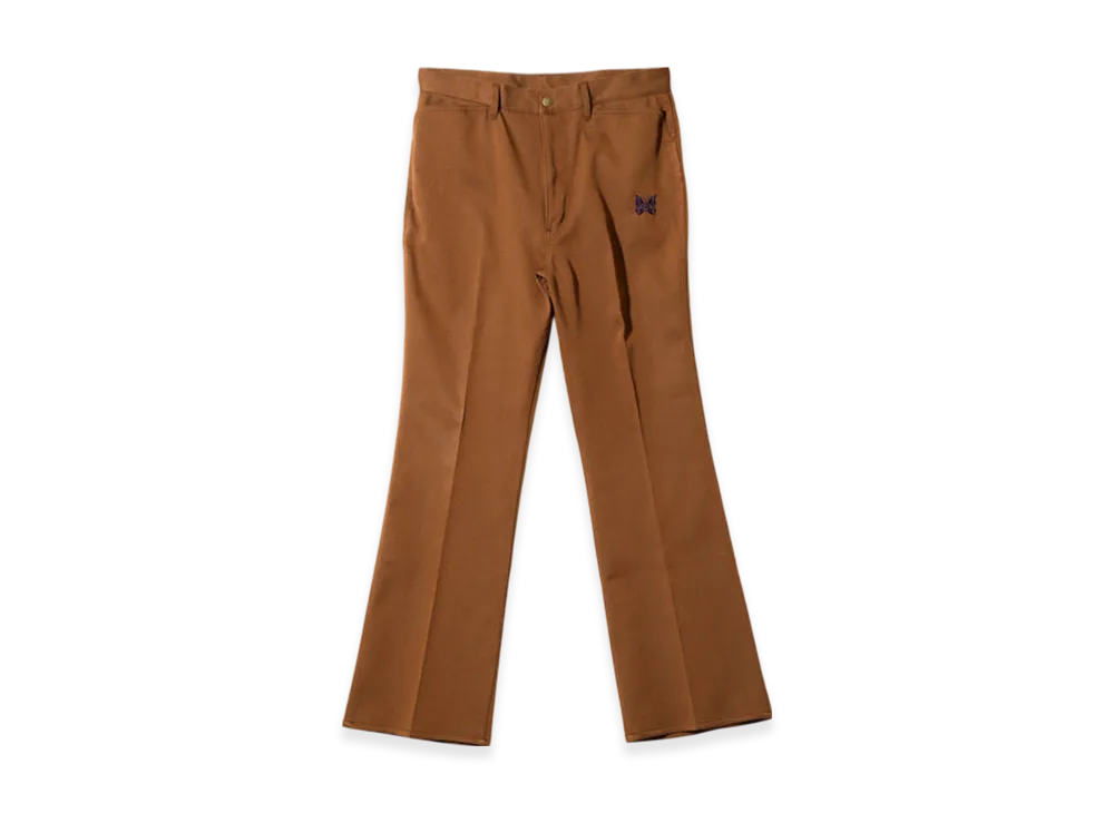 NEEDLES Boot-Cut Jean - Poly Twill "Brown"