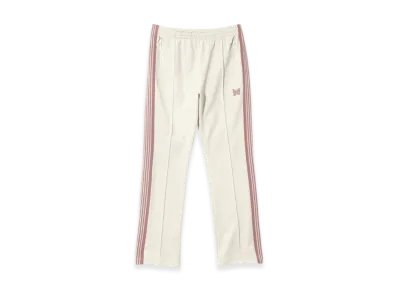 NEEDLES Narrow Track Pant - Poly Smooth "Cream"