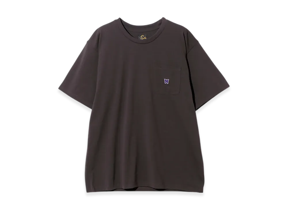 NEEDLES S/S Crew Neck Tee - Poly Jersey "Brown"