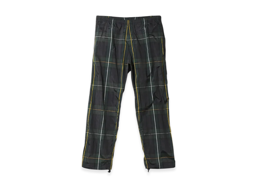 NEEDLES W.U Pant - Polyester Tartan Plaid "Green"