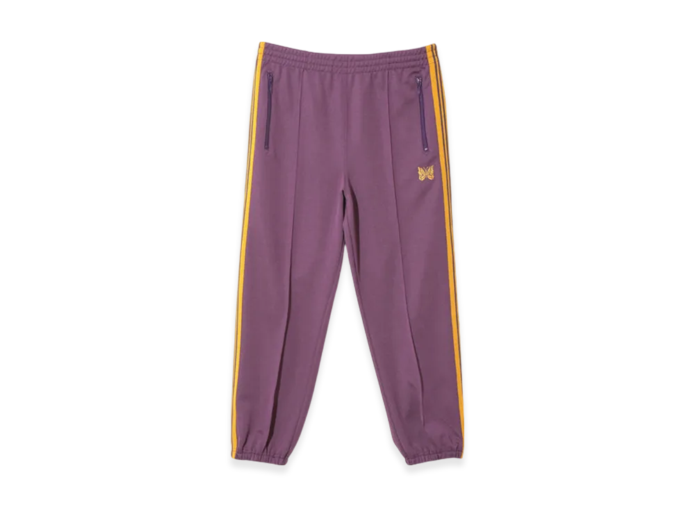 NEEDLES Zipped Track Pant - Poly Smooth "Purple"
