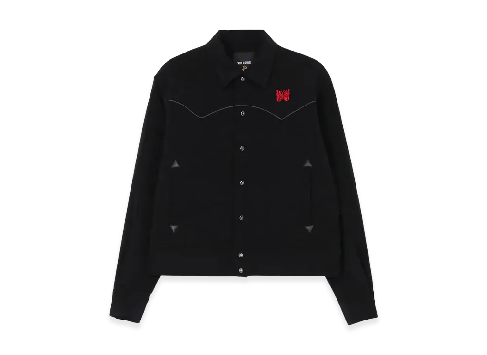 NEEDLES x Wildside Yohji Yamamoto Piping Cowboy Jacket "Black"