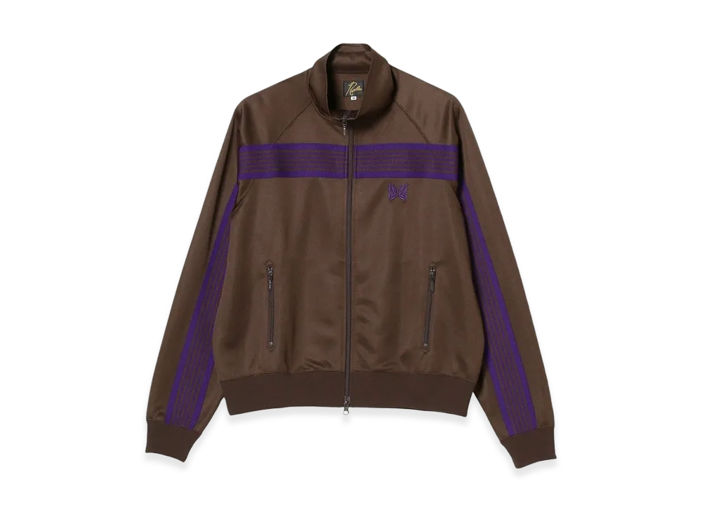 ニードルズ x ビームス ビスポーク トラックジャケット "ブラウンパープル"