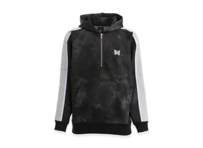 NEEDLES x Exclusive Nubian Half-Zip Track Jacket Poly Tie Dye "Tie Dye Black"