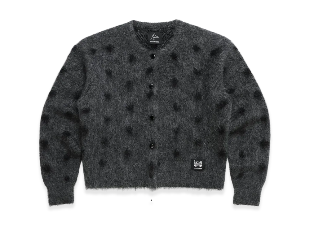 NEEDLES x Madhappy Mohair Cardigan "Graphite"
