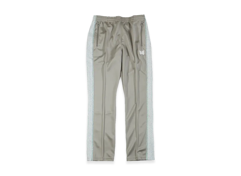 NEEDLES x The Gallery Box Exclusive Narrow Track Pants Poly Smooth Glitter "Glitter NavyBeige"