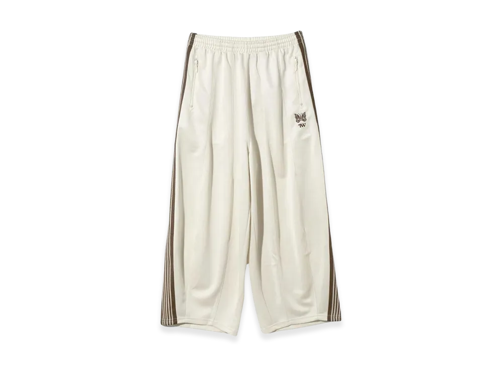 NEEDLES x TW H.D. Track Pants Poly Smooth "White"