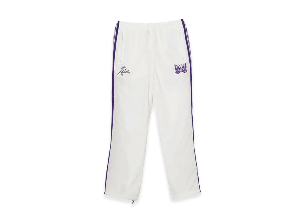 NEEDLES x Beams Nylon Track Pants "White"