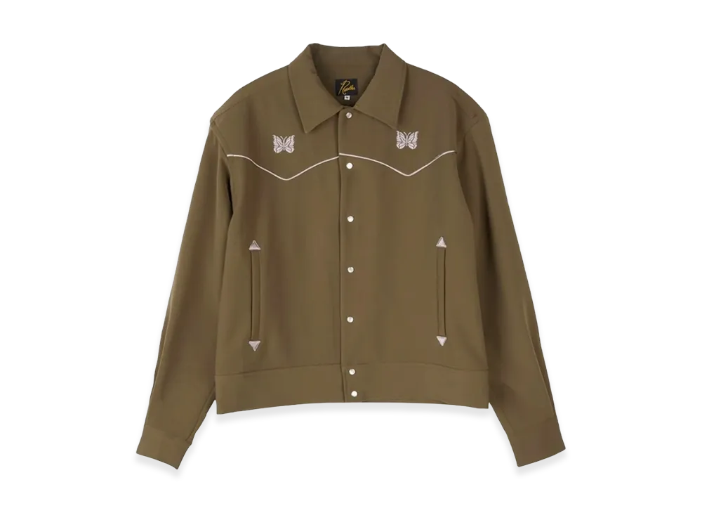NEEDLES Piping Cowboy Jacket "Olive"