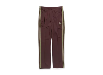 NEEDLES Narrow Track Pants Poly Smooth "Maroon"
