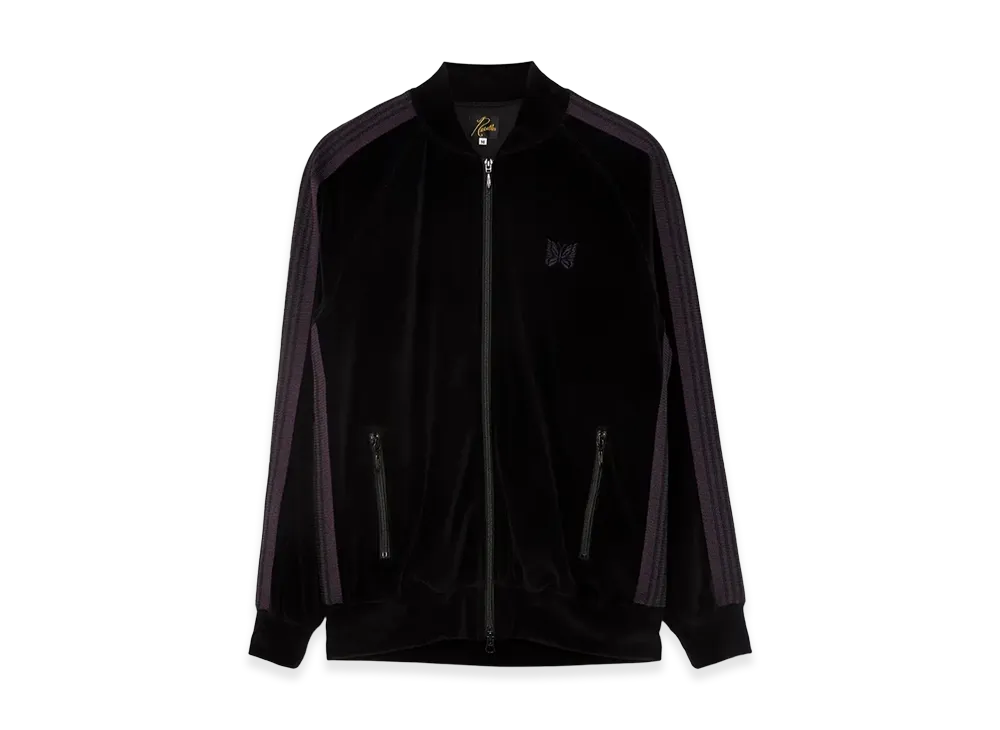NEEDLES R.C. Track Jacket Velour "Black"