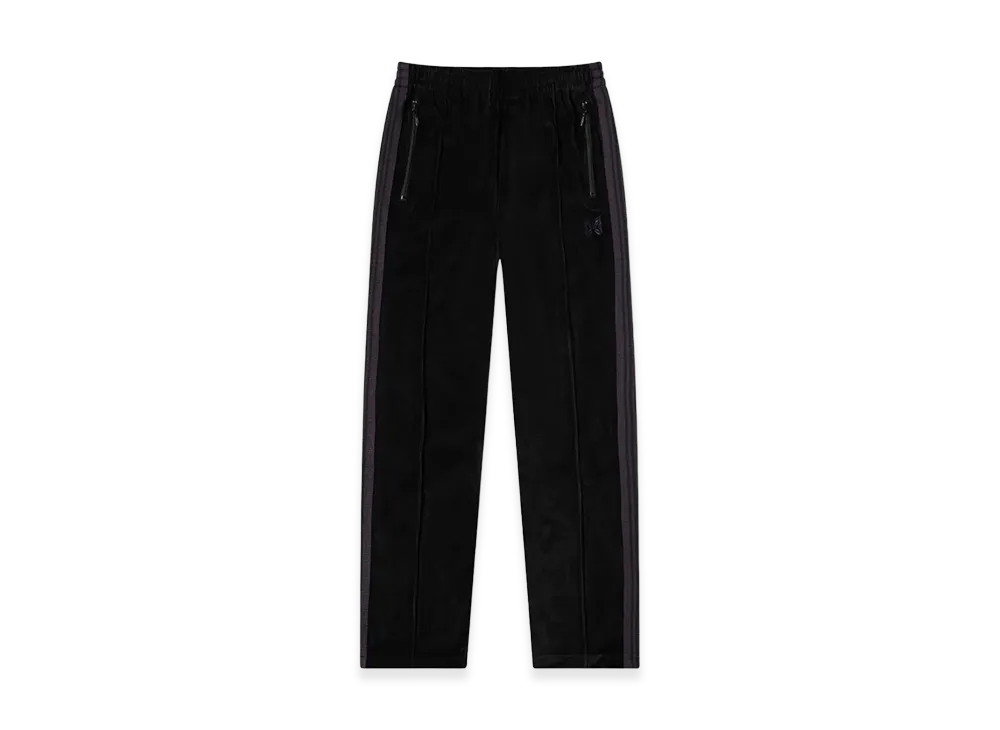 NEEDLES Narrow Track Pants Velour "Black"