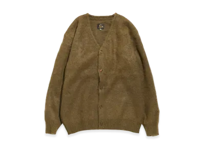 NEEDLES Mohair Cardigan Solid "Brown"