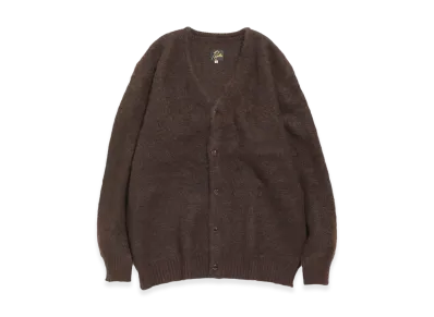 NEEDLES Mohair Cardigan Solid "Dk.Brown"